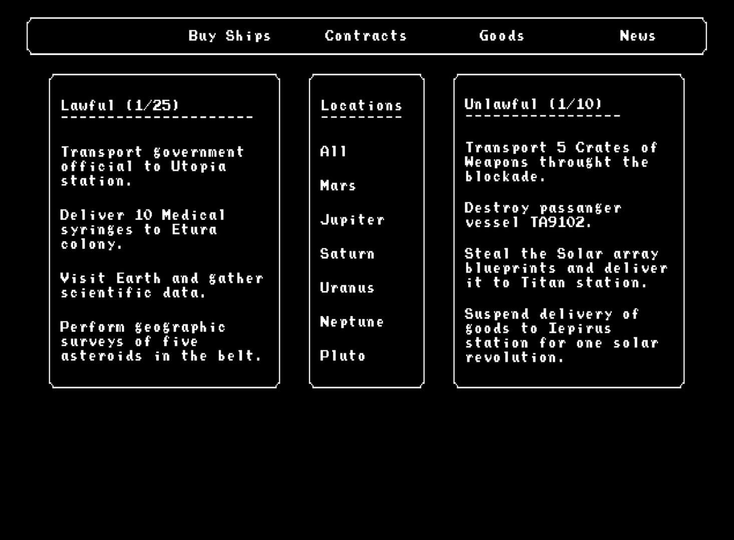 Merchants of Sol - Screenshot