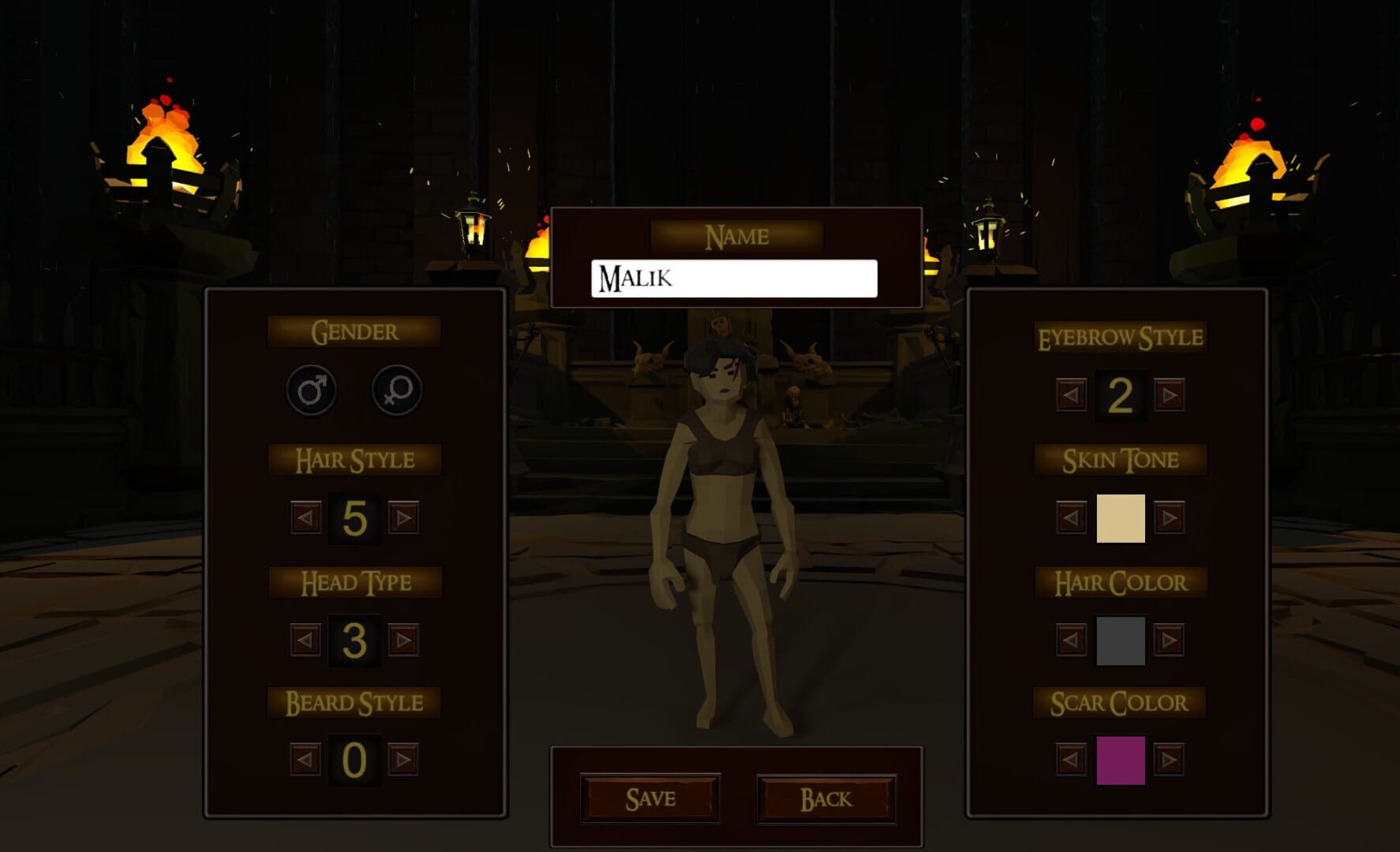 The Fallen God's Chronicles: Dmet Prison - Screenshot