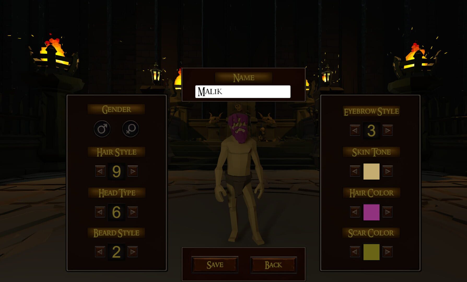 The Fallen God's Chronicles: Dmet Prison - Screenshot