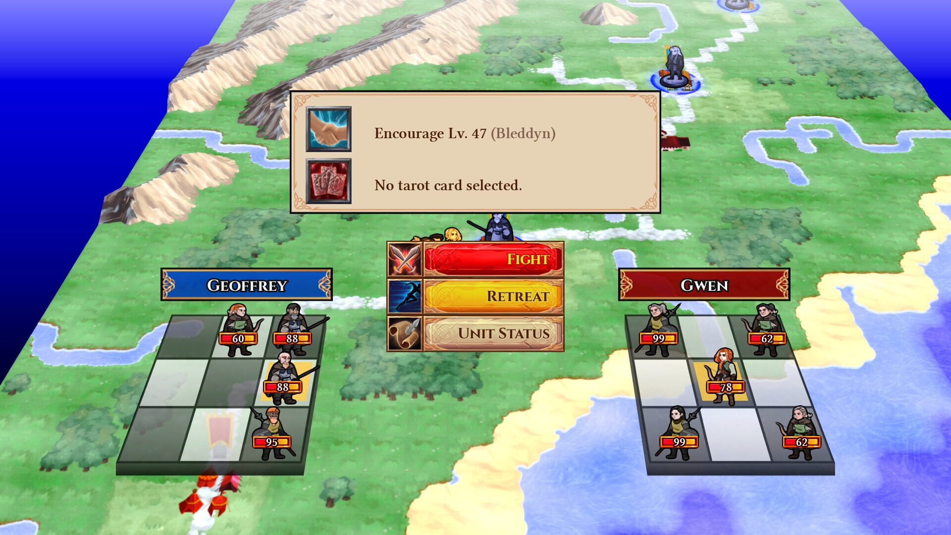 Grand Arms: March of the Red Dragon - Screenshot