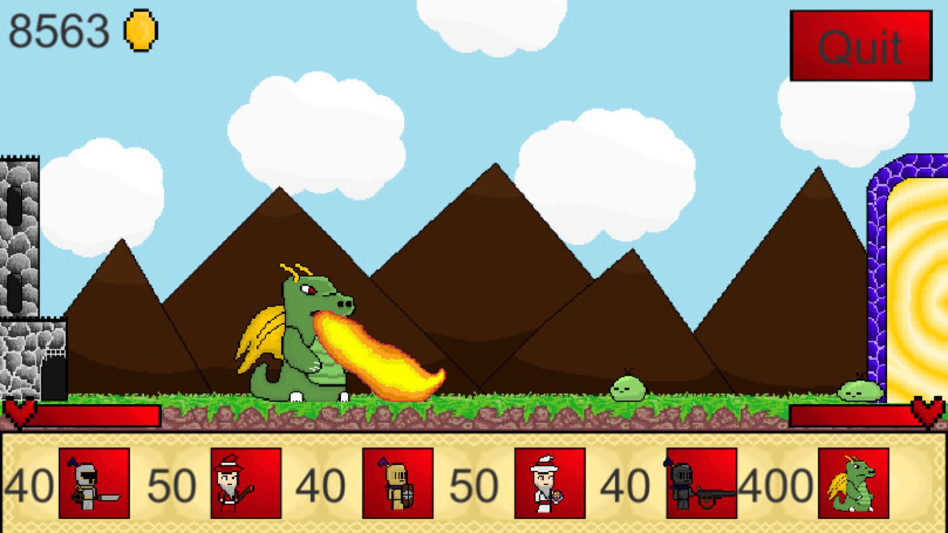 Portal Defense - Screenshot
