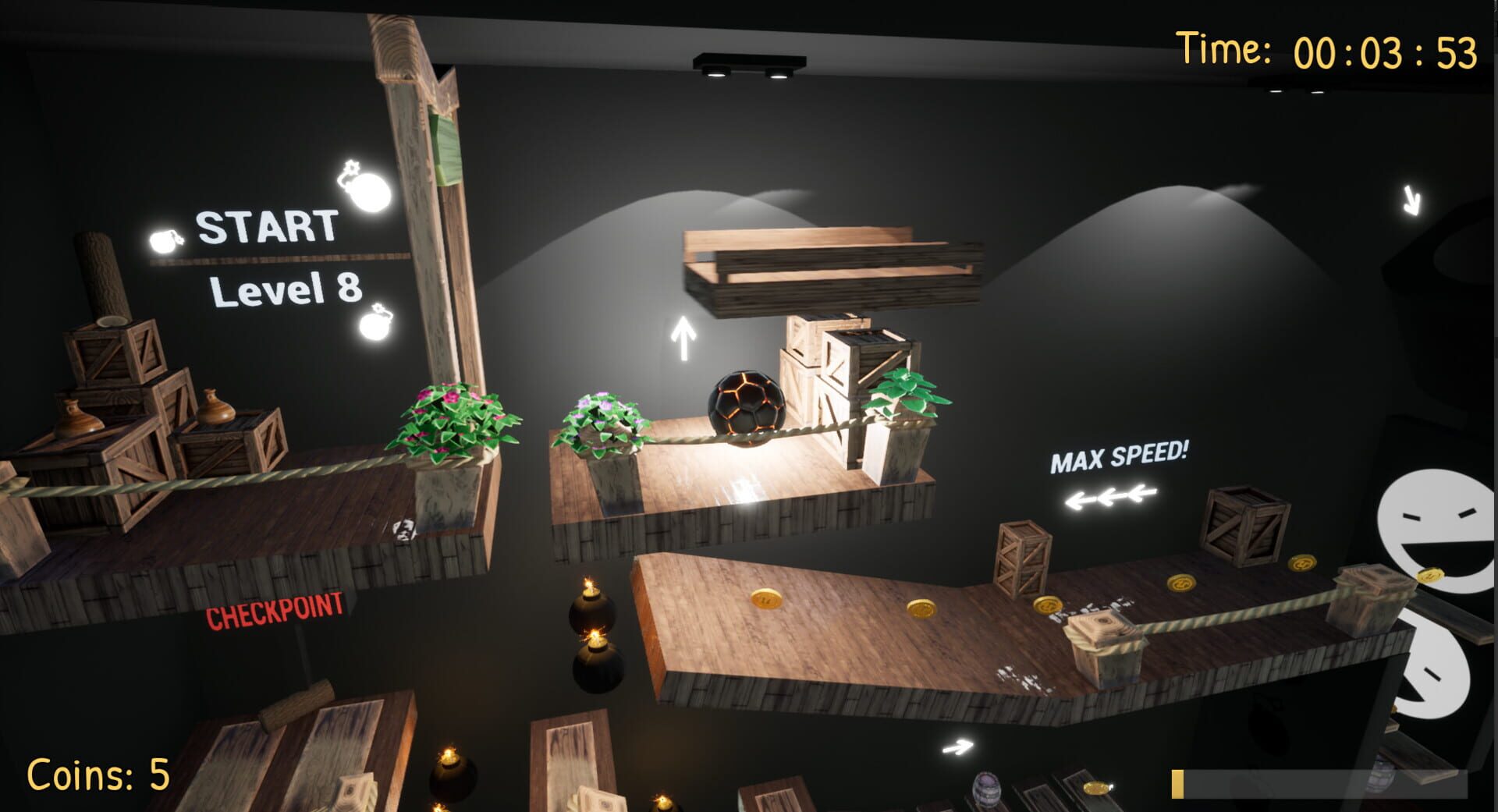 Platform Roll - Screenshot