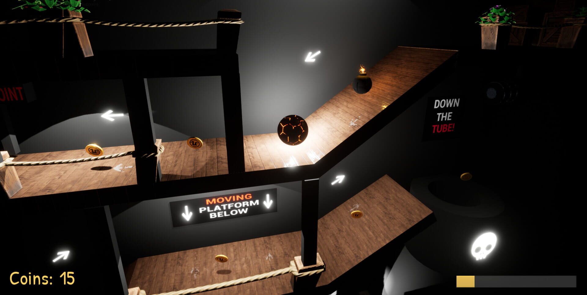 Platform Roll - Screenshot
