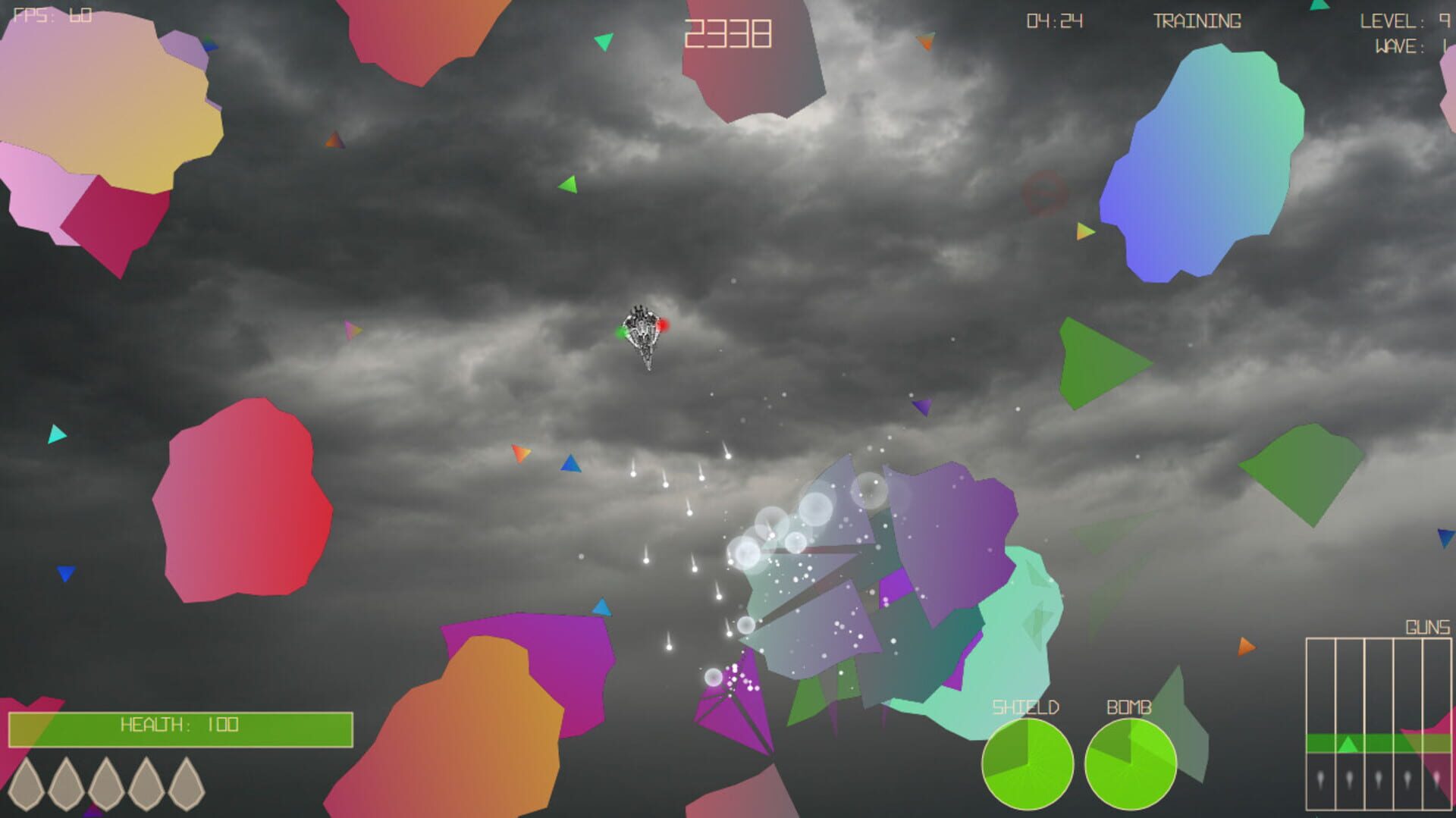 Asteroids - Screenshot