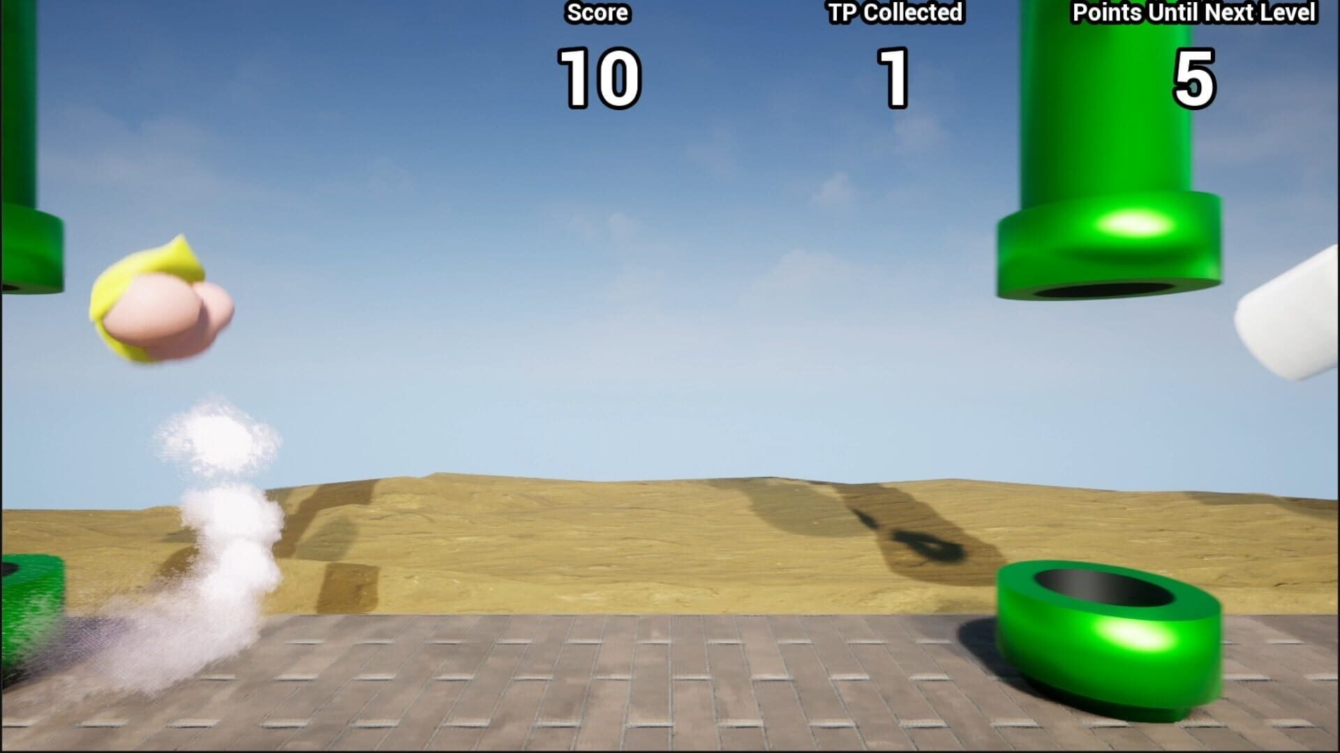 Flappy Butt - Screenshot