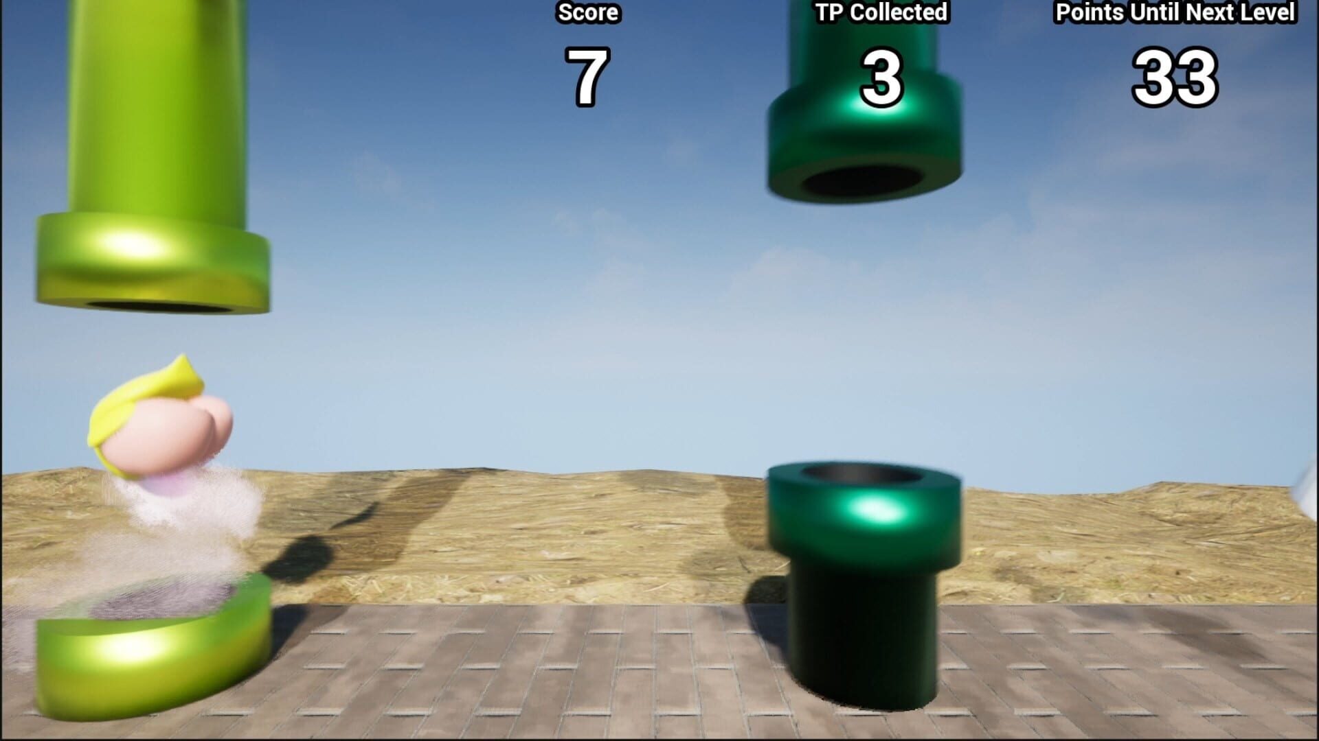 Flappy Butt - Screenshot