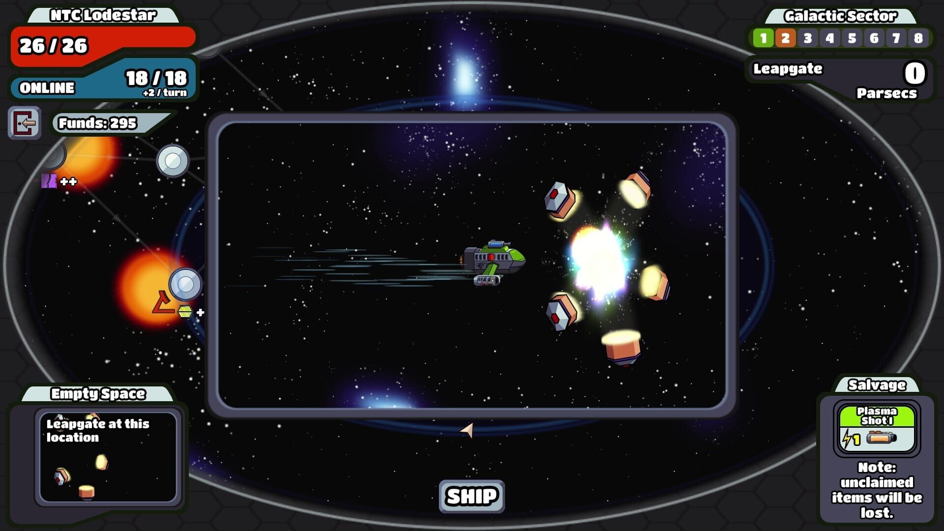 Leapgate - Screenshot