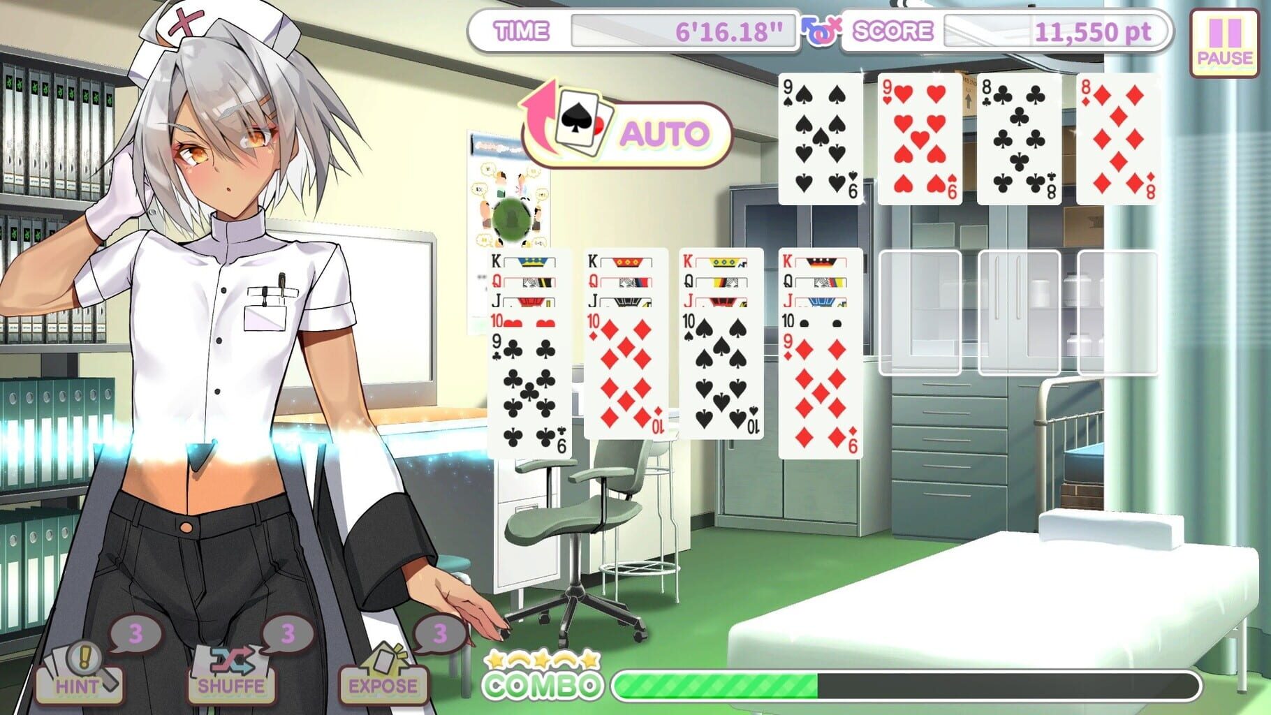 Captura de pantalla - Otoko Cross: Pretty Boys Klondike Solitaire