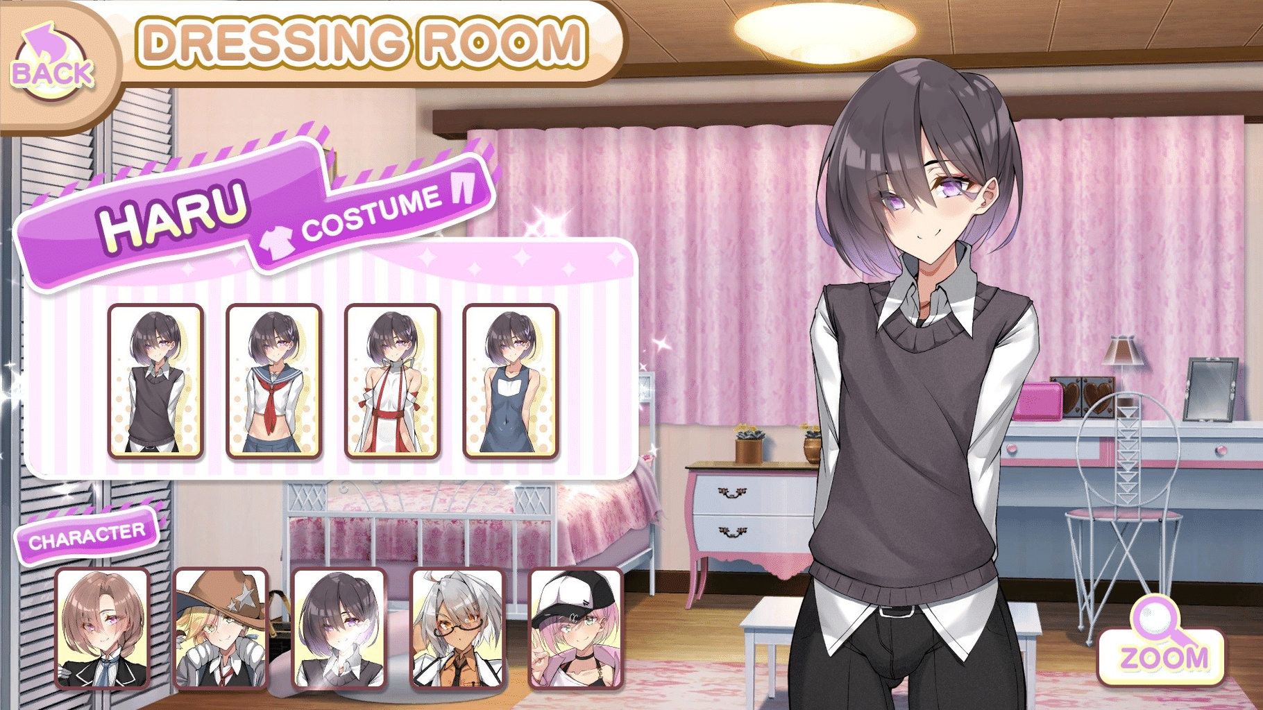 Otoko Cross: Pretty Boys Klondike Solitaire screenshot