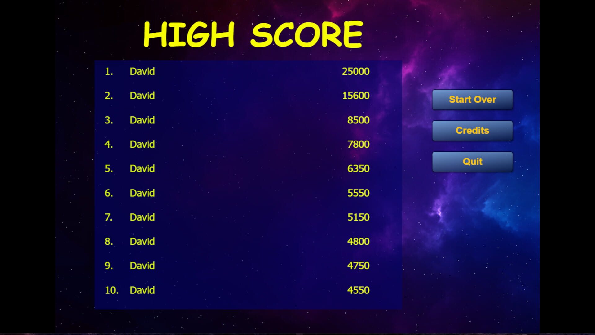 Astroblaster - Screenshot