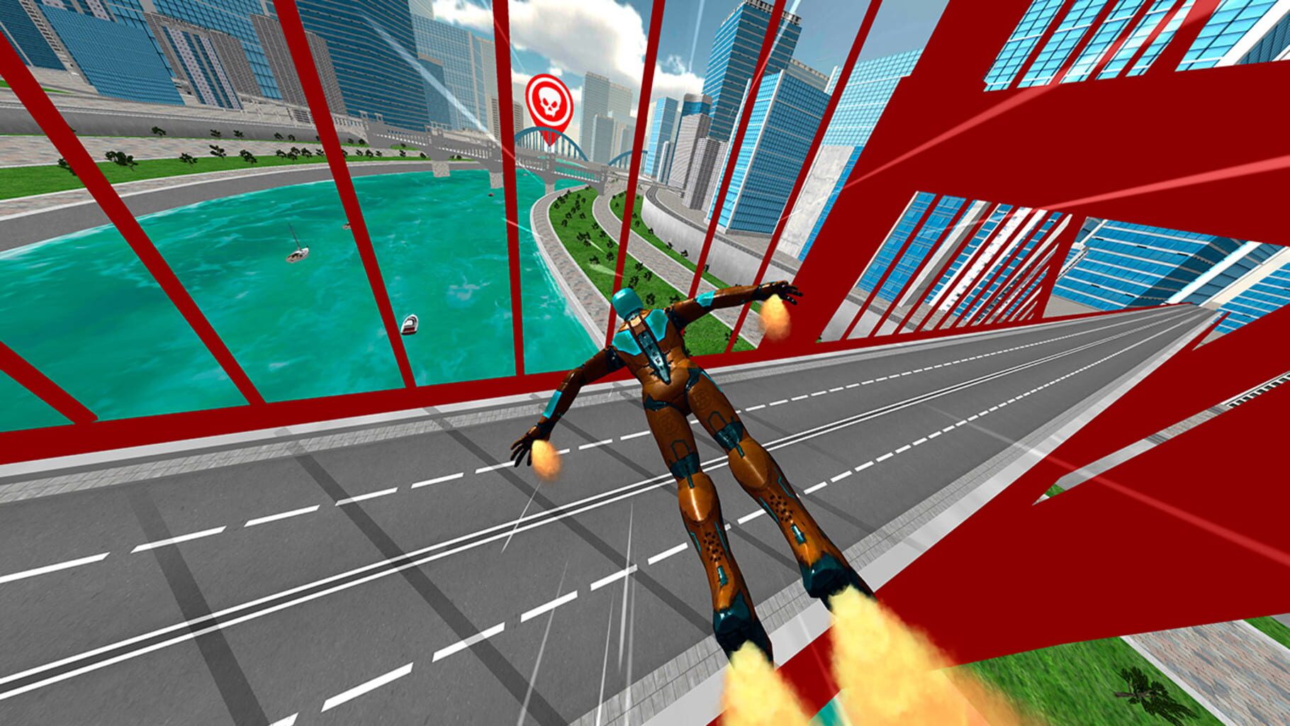 Super Hero Flying School screenshot