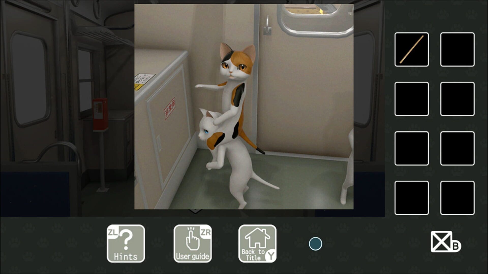 Japanese Neko-sama Escape: The Local Train - Screenshot