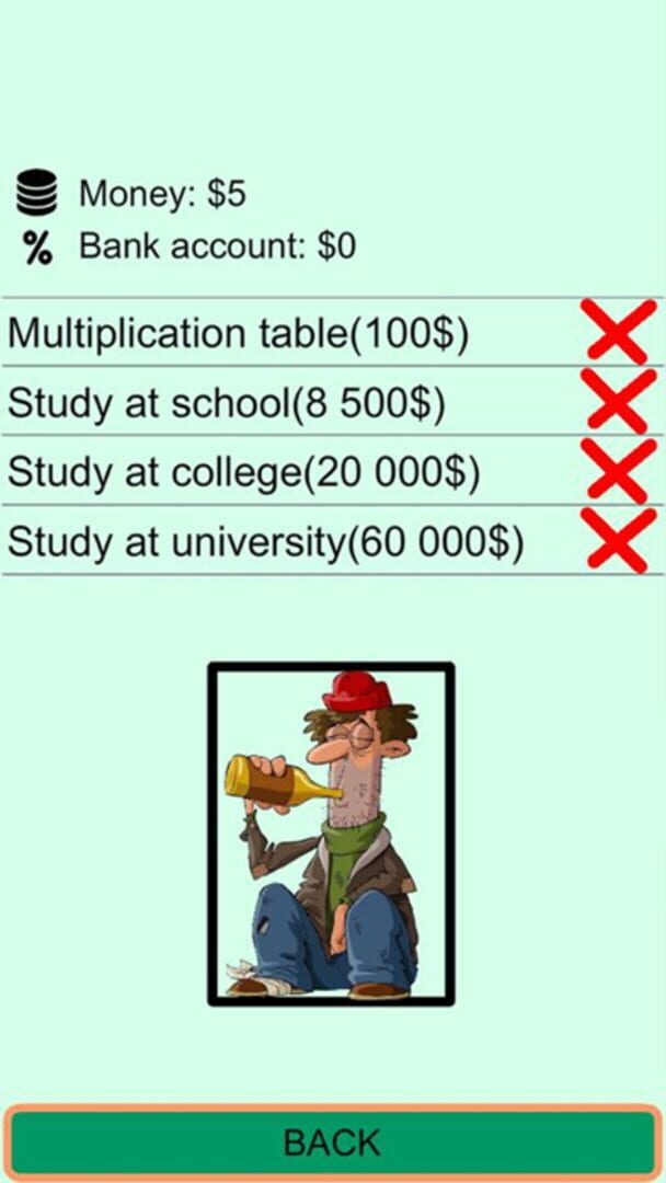 Homeless: Life Simulator - Screenshot
