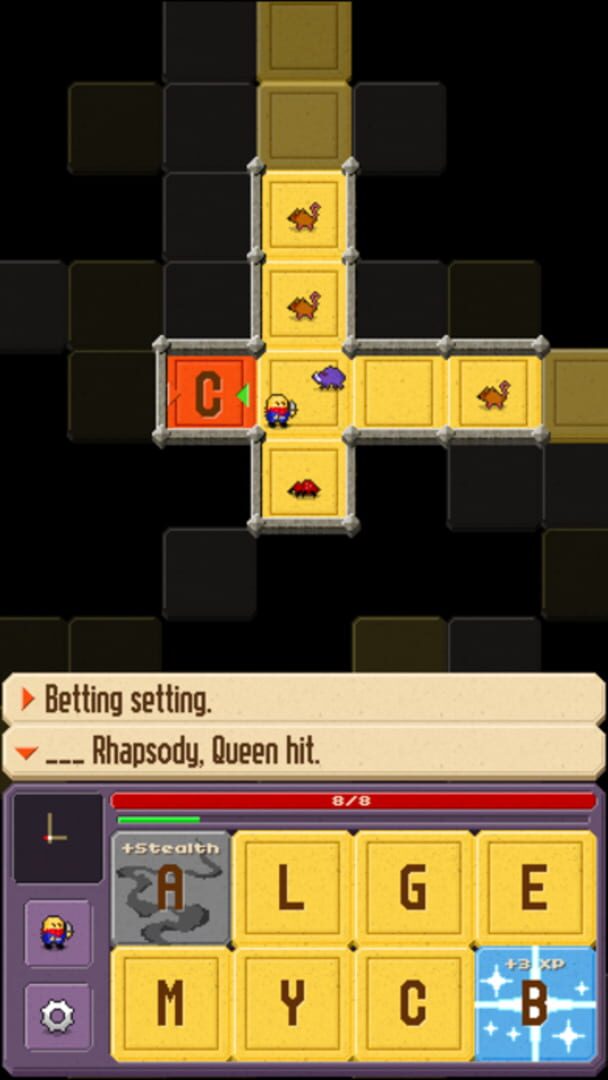 Crossword Dungeon - Screenshot