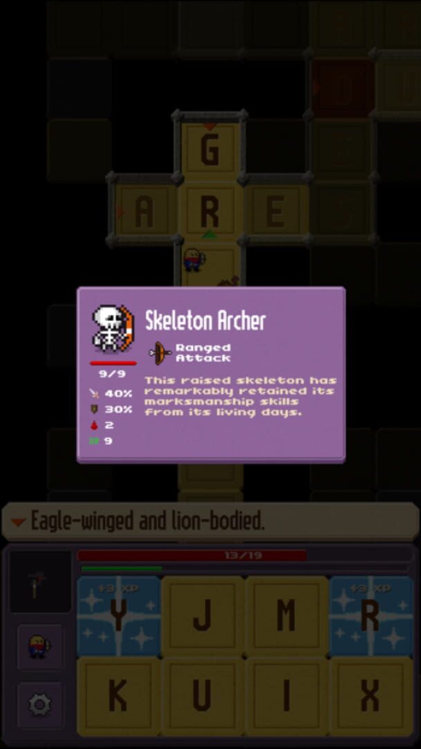 Crossword Dungeon - Screenshot