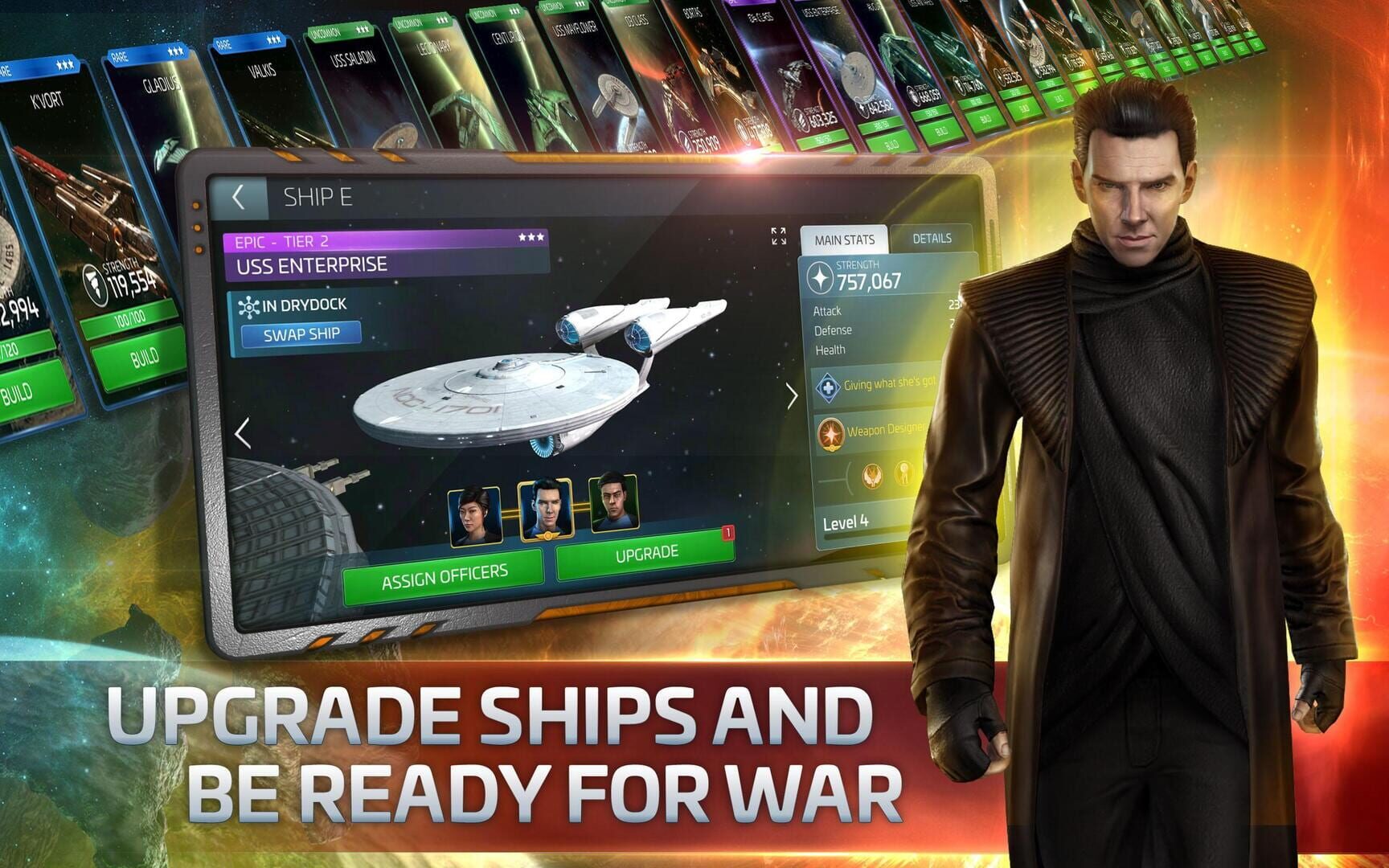 Captura de pantalla - Star Trek Fleet Command
