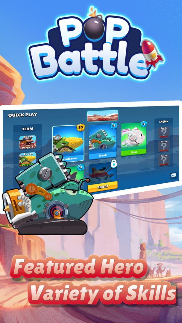 Pop Battle - Screenshot