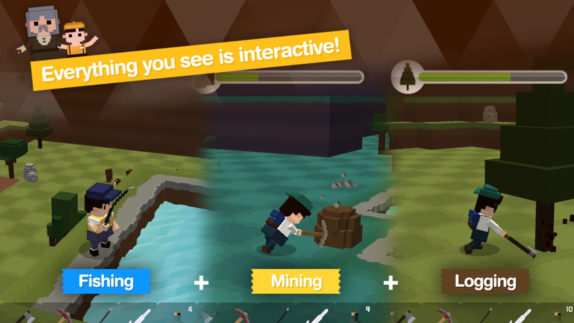 Pocket World: Island of Adventure - Screenshot