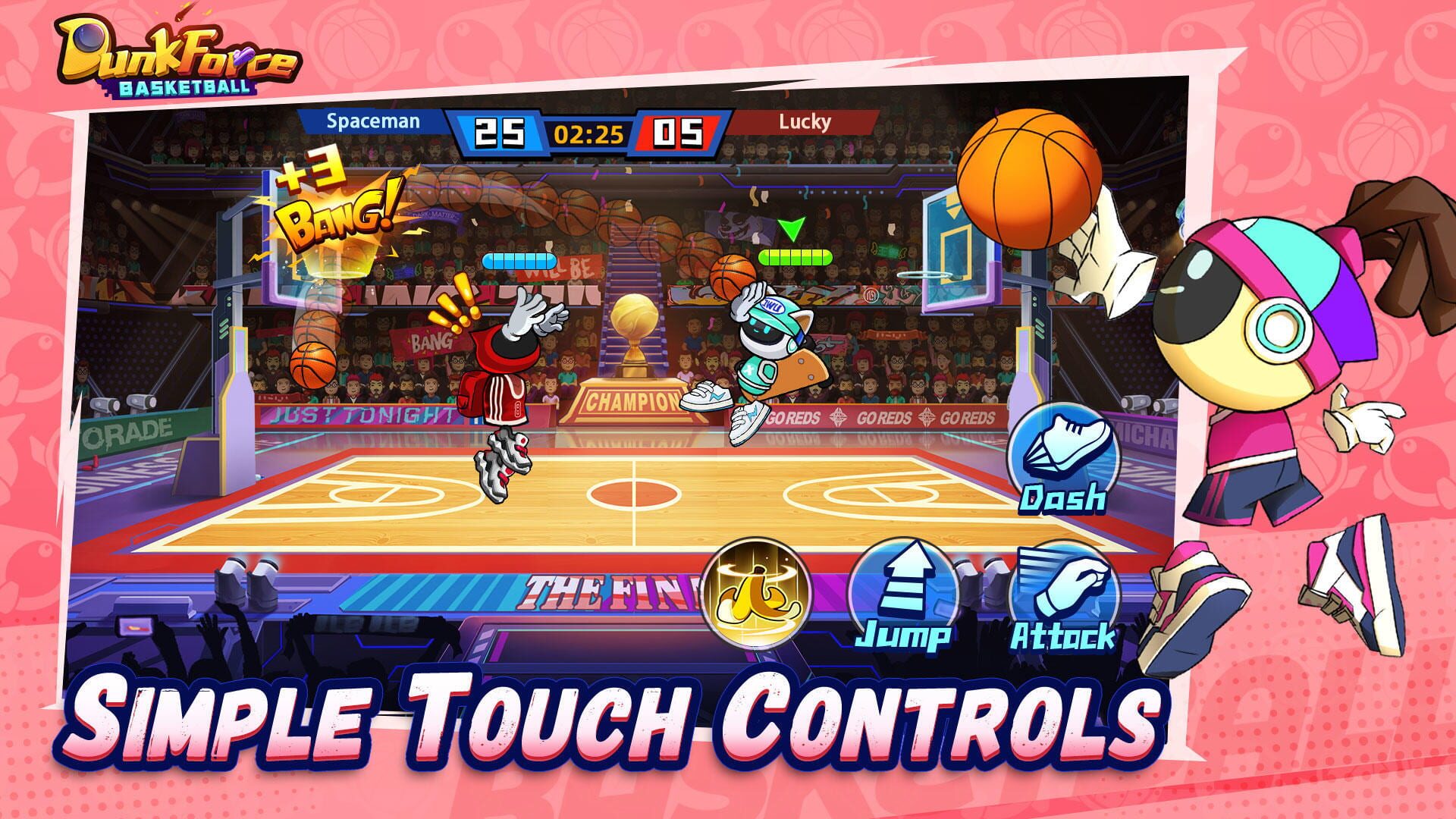 DunkForce - Screenshot