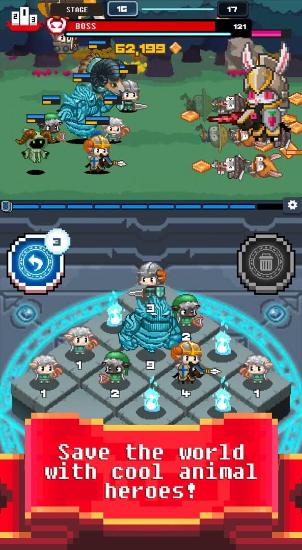 Summoner's Battle 2048 - Screenshot