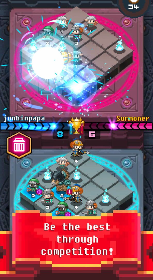 Summoner's Battle 2048 - Screenshot