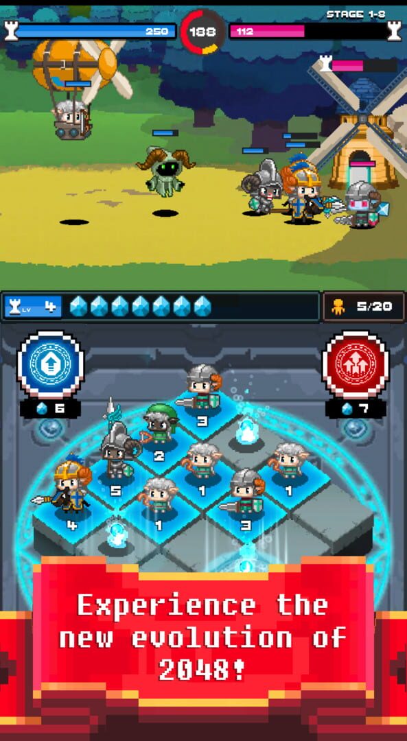 Summoner's Battle 2048 - Screenshot