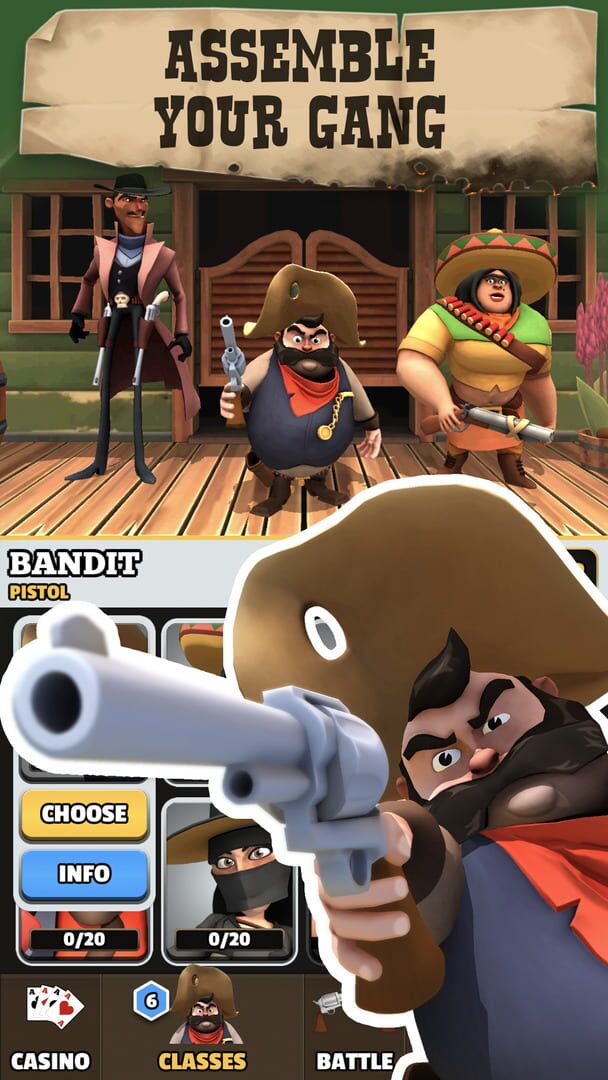 Pocket Cowboys: Wild West Standoff - Screenshot