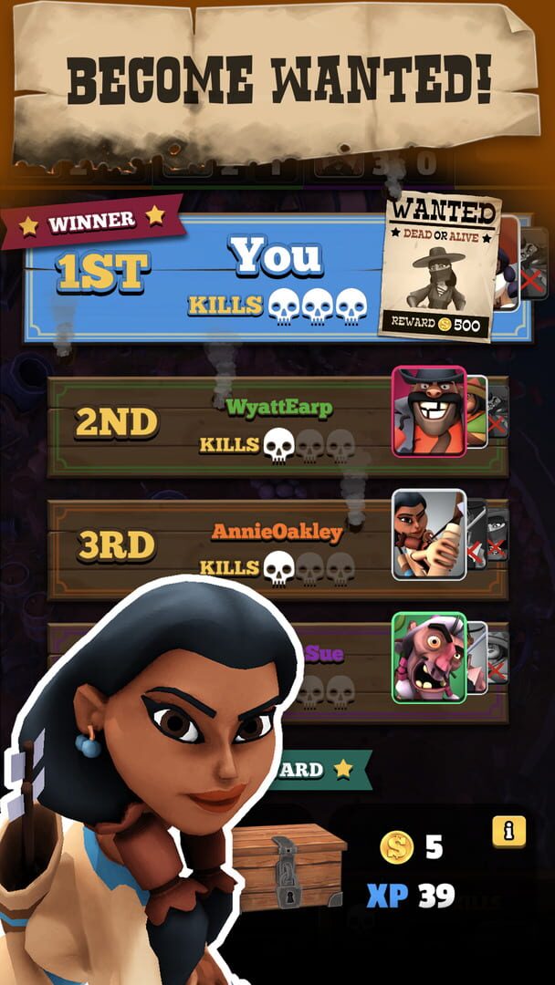 Pocket Cowboys: Wild West Standoff - Screenshot