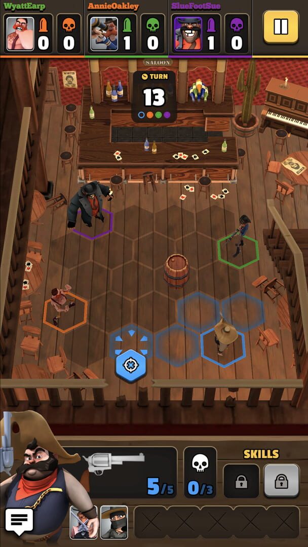 Pocket Cowboys: Wild West Standoff - Screenshot