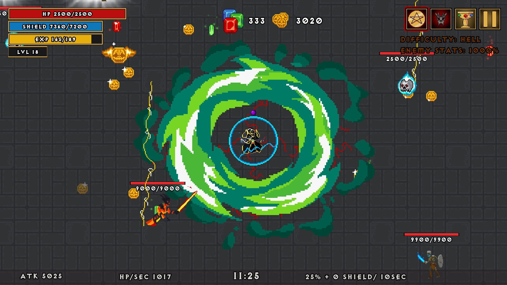 Pixel Mage Survival - Screenshot