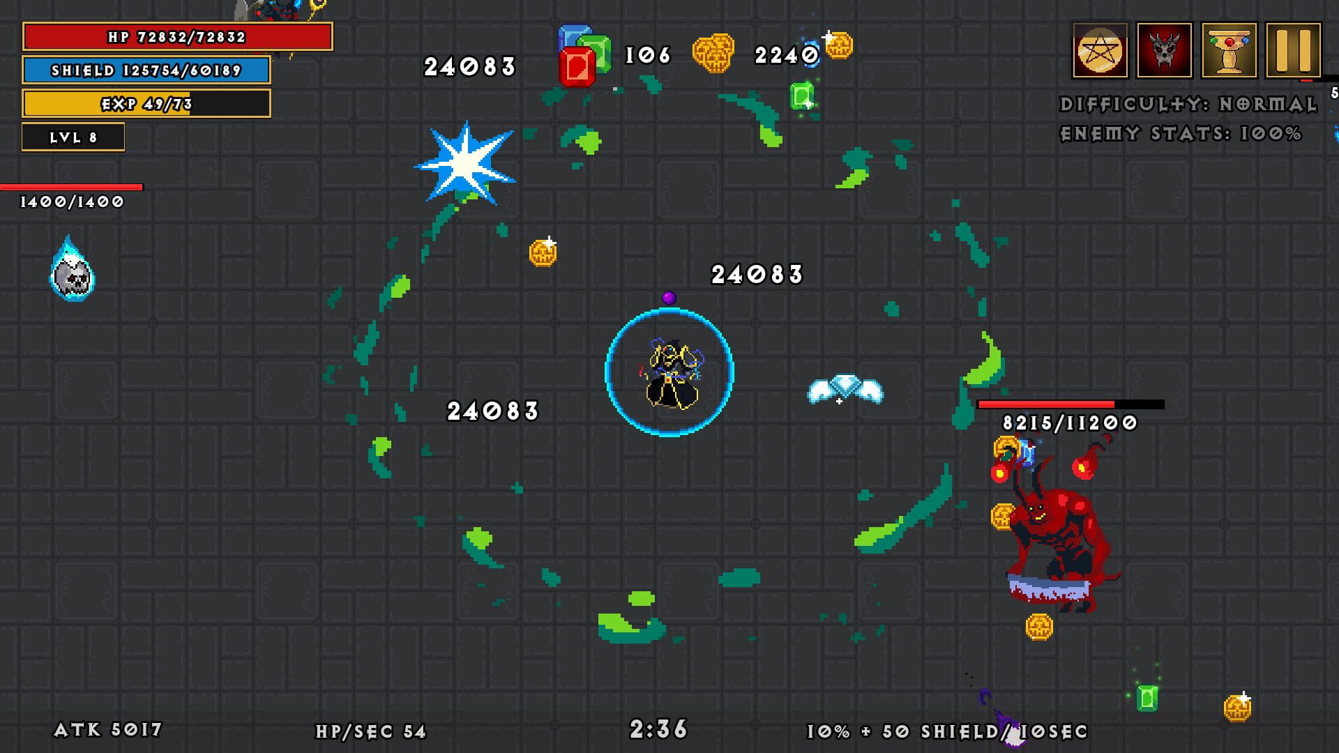 Pixel Mage Survival - Screenshot