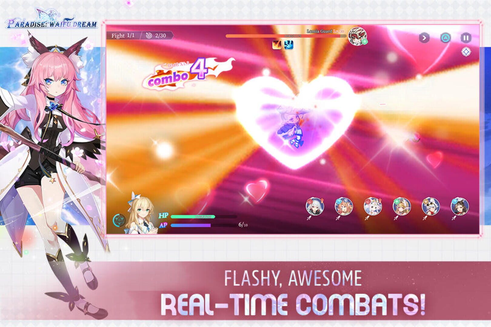 Paradise: Waifu Dream - Screenshot