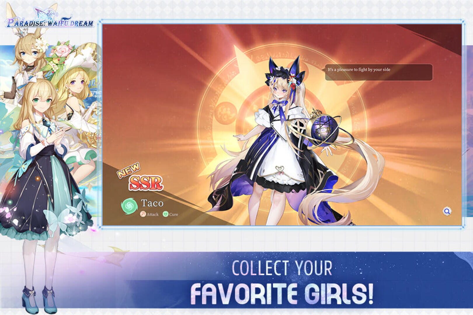 Paradise: Waifu Dream - Screenshot