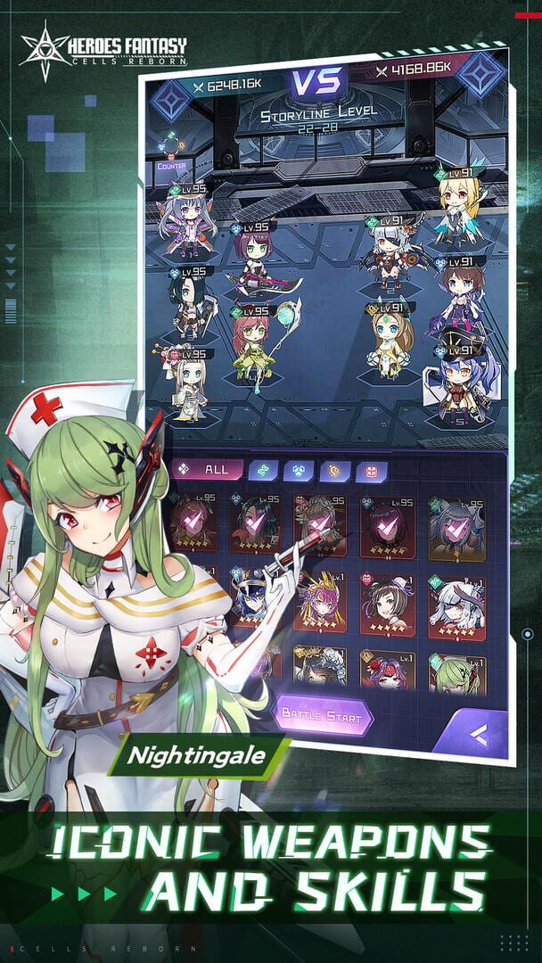 Heroes Fantasy: Cells Reborn - Screenshot