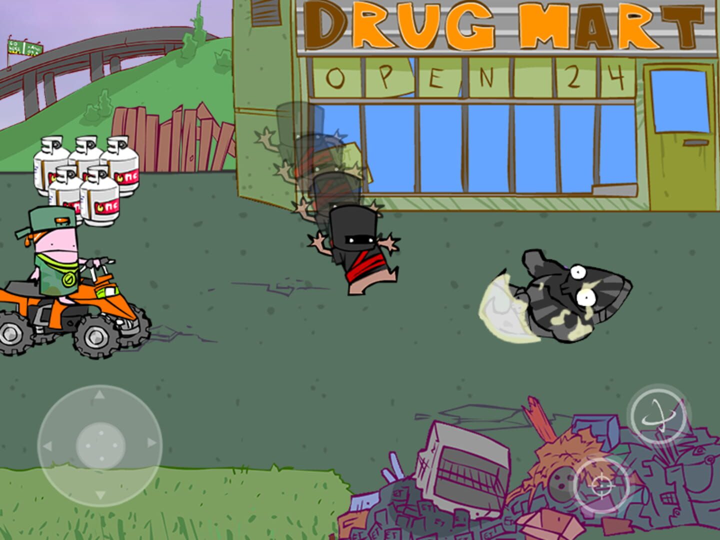 Dad and Me: Super Daddy Punch Hero - Screenshot