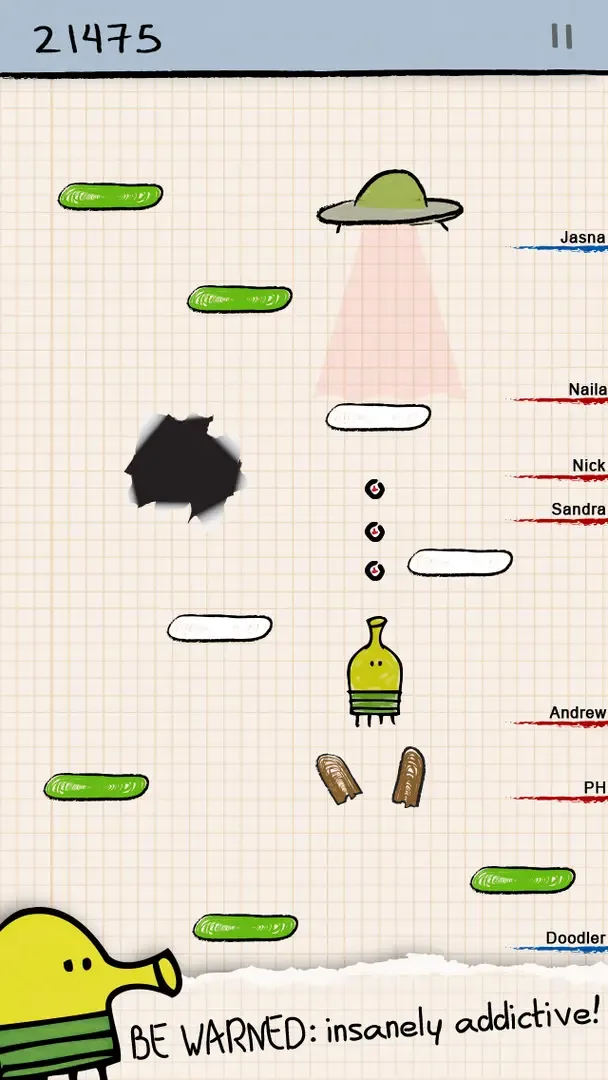 Captura de pantalla - Doodle Jump