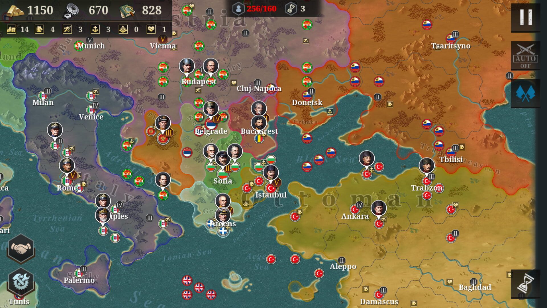 European War 6: 1914 - Screenshot