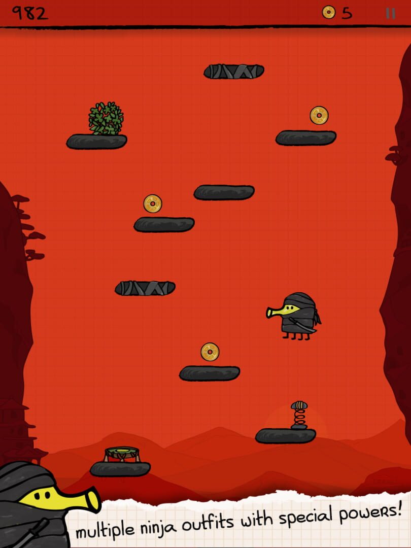 Captura de pantalla - Doodle Jump