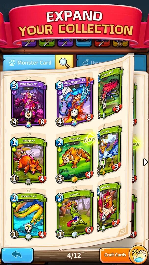 Card Monsters - Screenshot