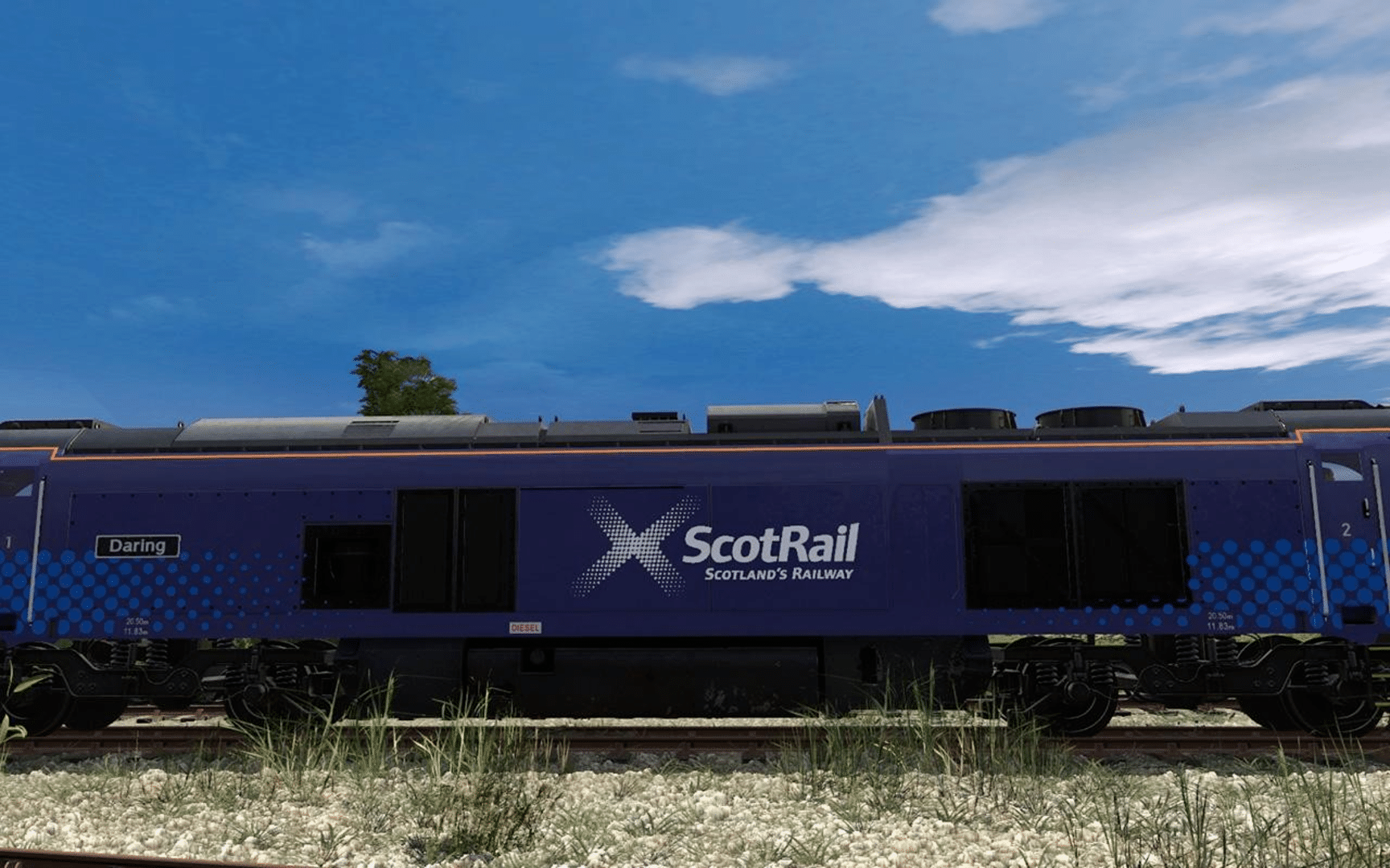 Trainz Railroad Simulator 2019: Pro Train - Class 68 ScotRail screenshot