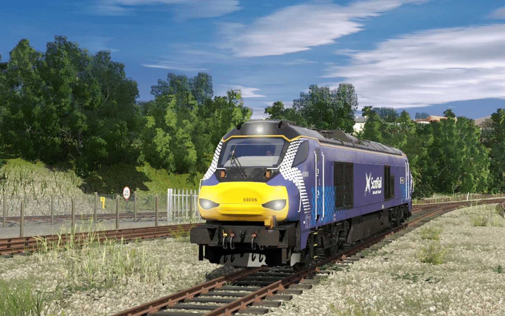 Trainz Railroad Simulator 2019: Pro Train - Class 68 ScotRail screenshot