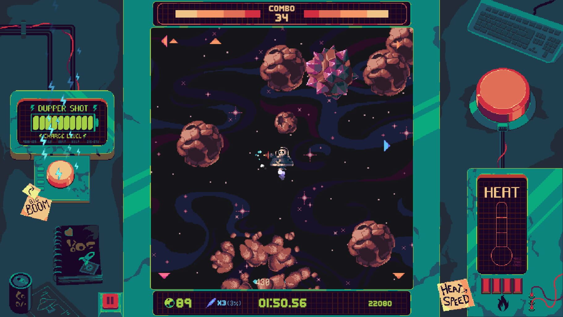 Retro Pocket Rocket screenshot