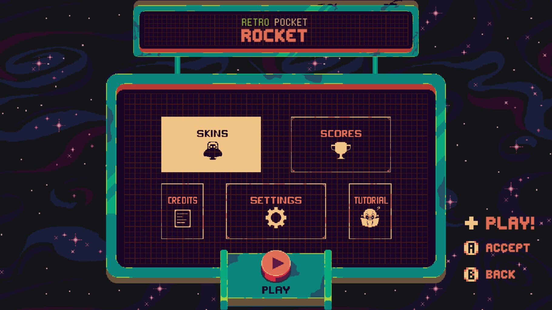 Retro Pocket Rocket screenshot