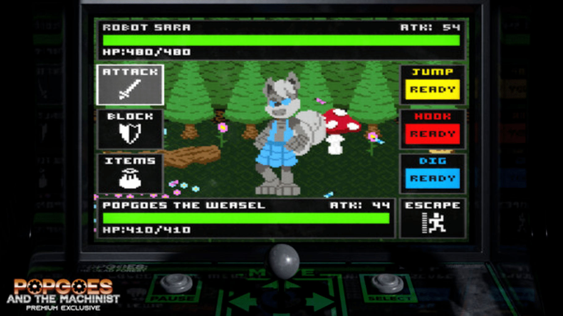 Popgoes Arcade screenshot