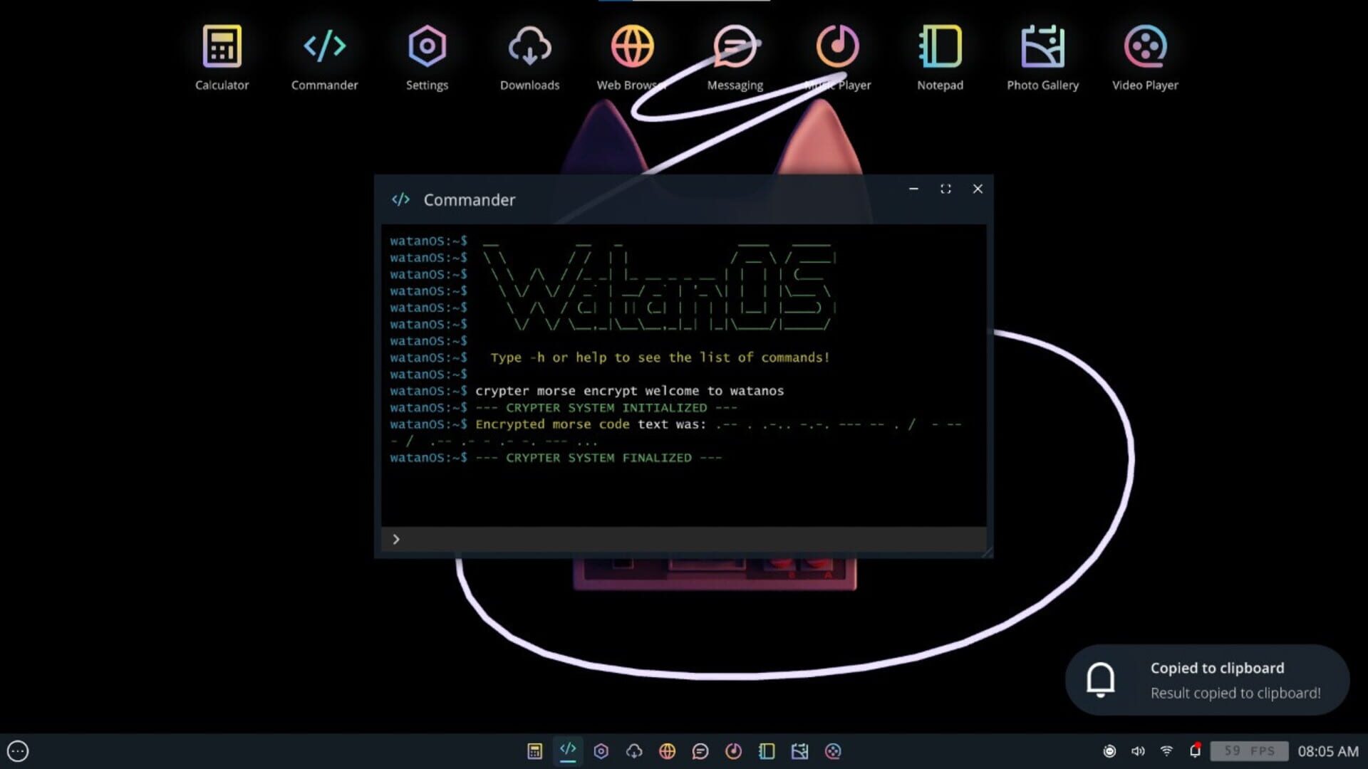 WatanOS - Screenshot