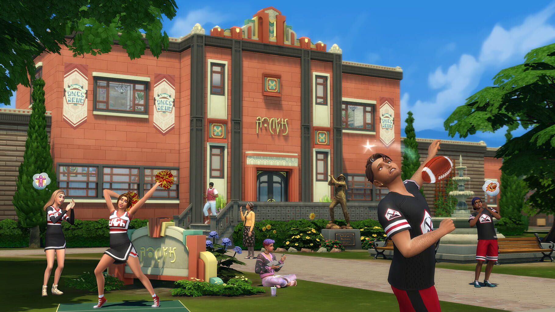 Captura de pantalla - The Sims 4: High School Years