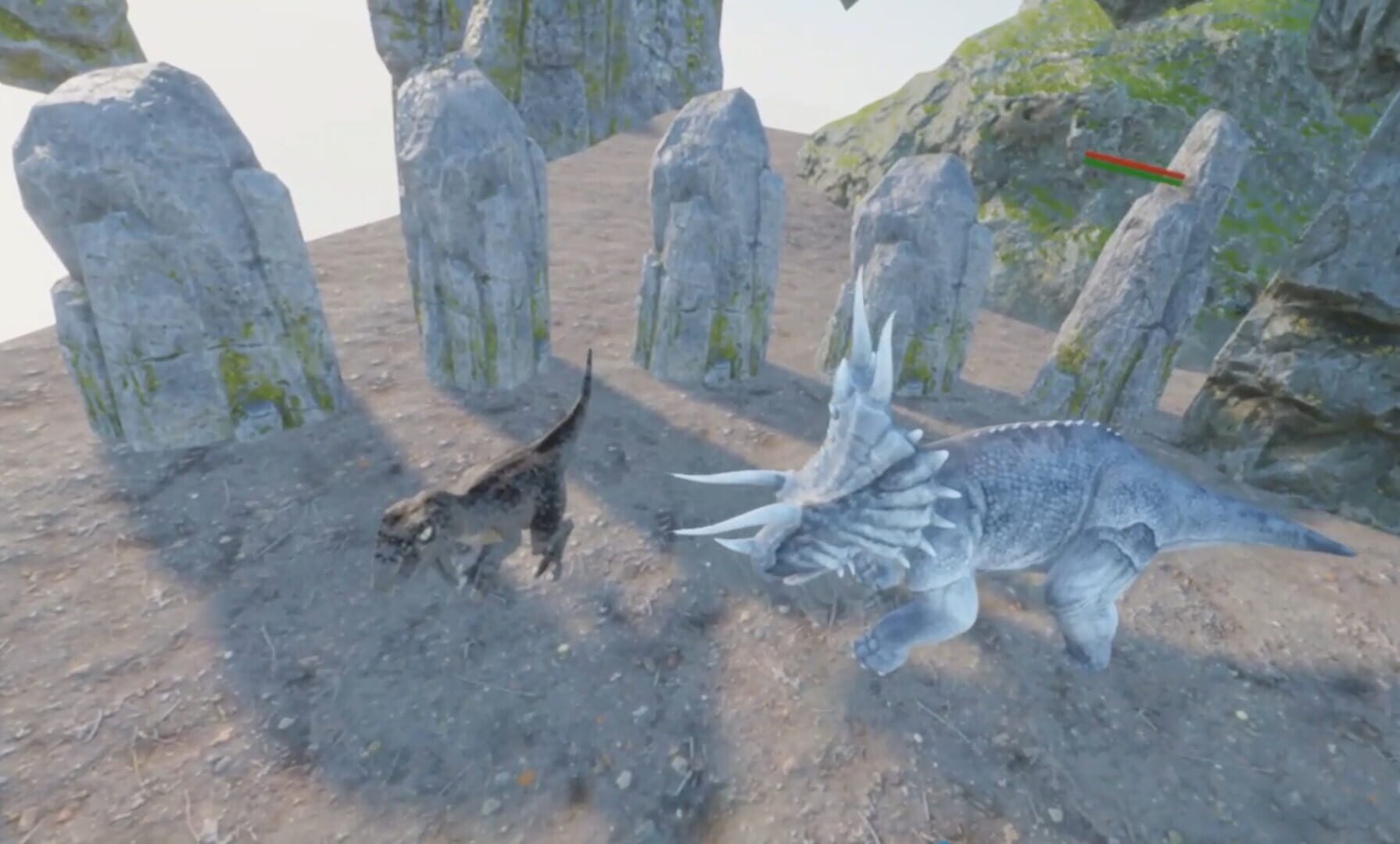 VR Dinosaur Fight - Screenshot