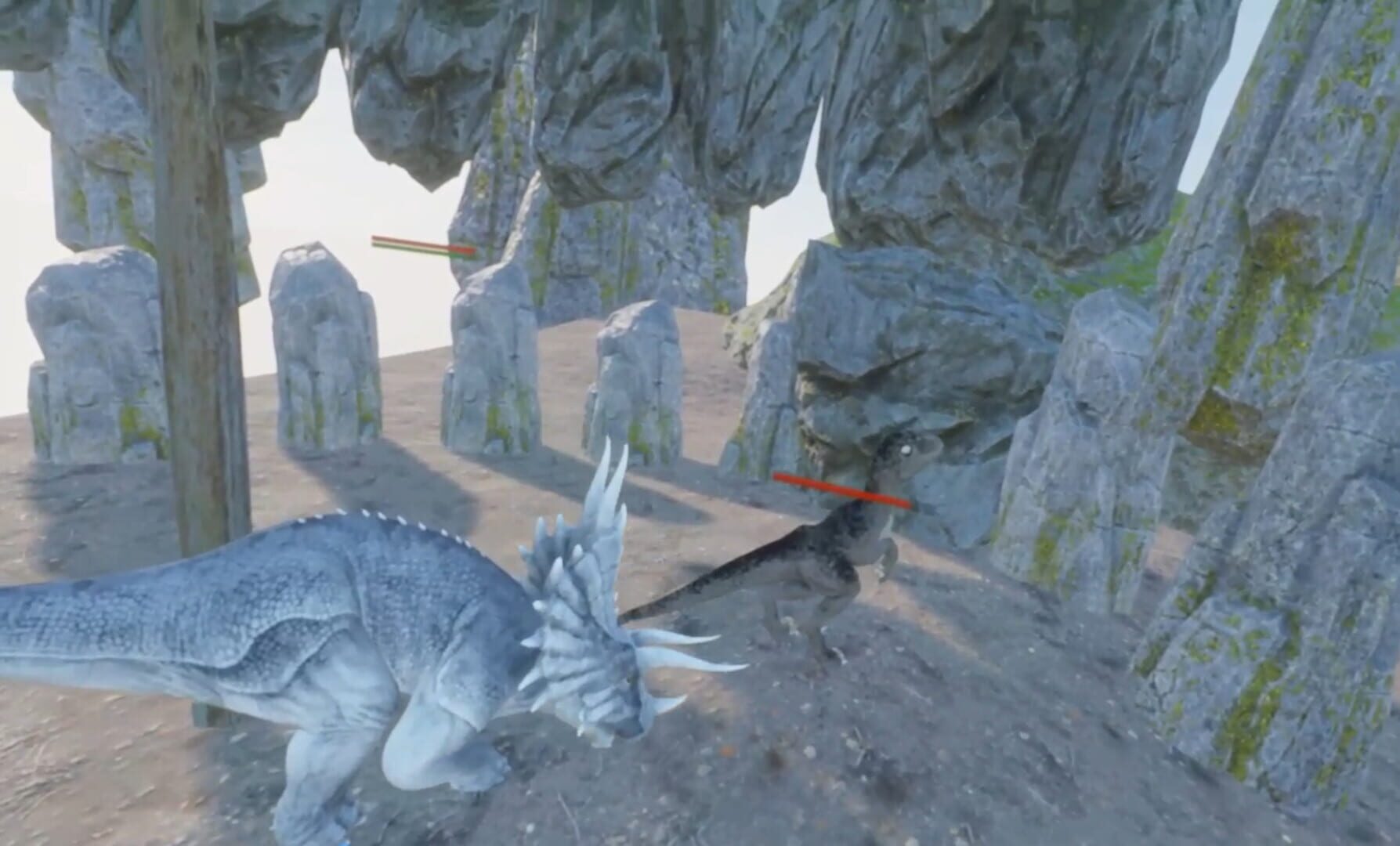 VR Dinosaur Fight - Screenshot