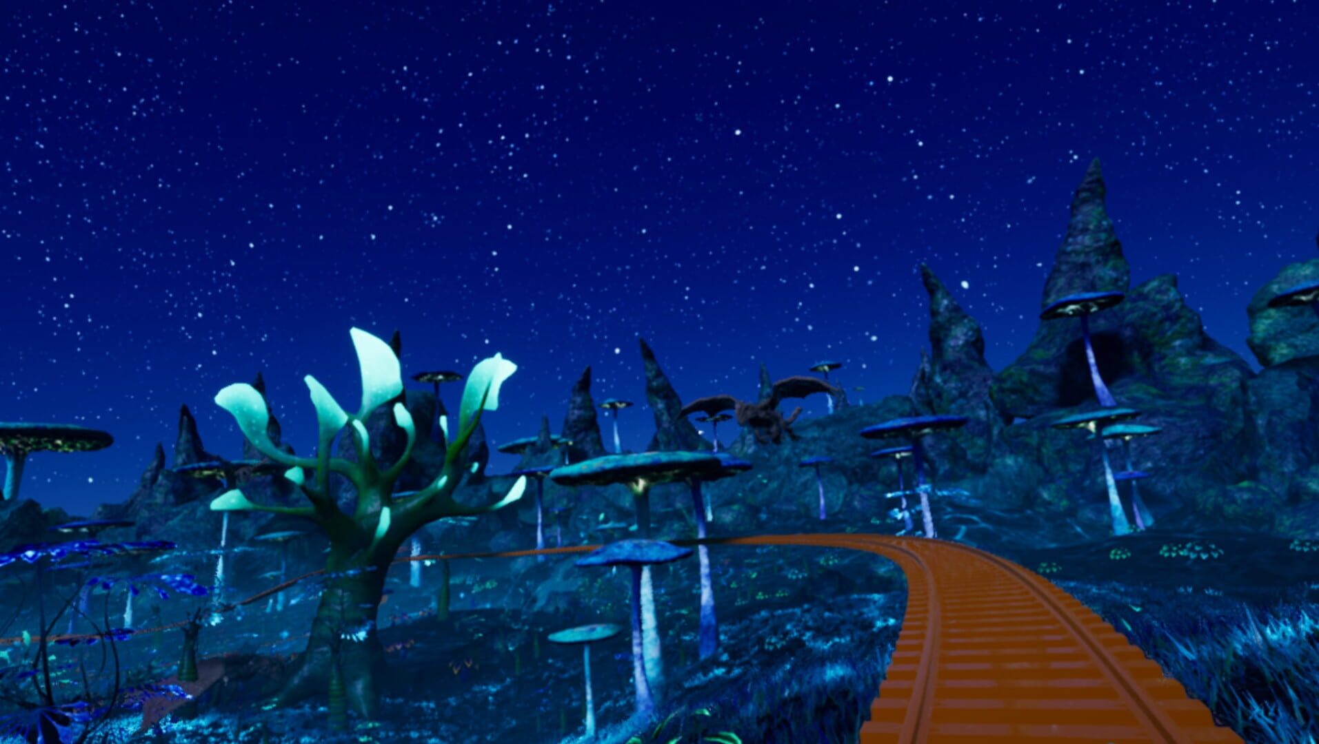 VR Jurassic island roller coaster - Screenshot