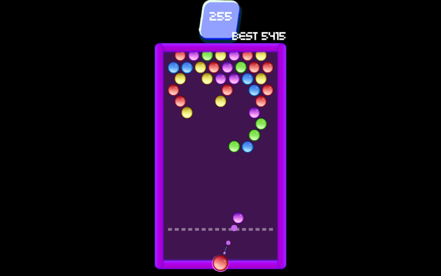 Minimal Bubble Pop - Screenshot